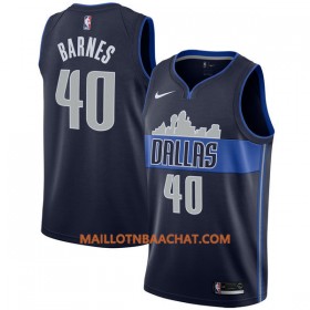 Maillot NBA Dallas Mavericks Harrison Barnes 40 Nike 2017-18 Navy Swingman - Homme